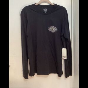 BNWT Men's BILLABONG Black Long Sleeve Shirt
